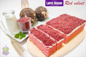 Lapis Talas Red Velvet